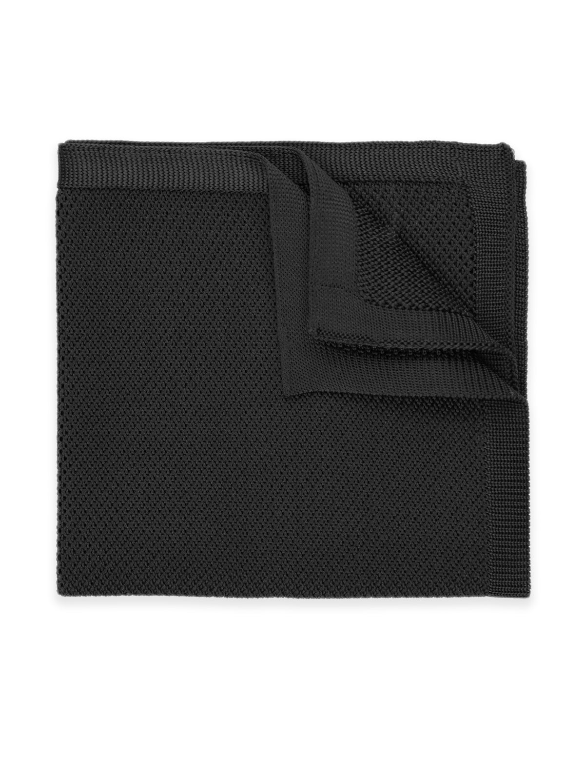 Knitted Bow Tie - Black