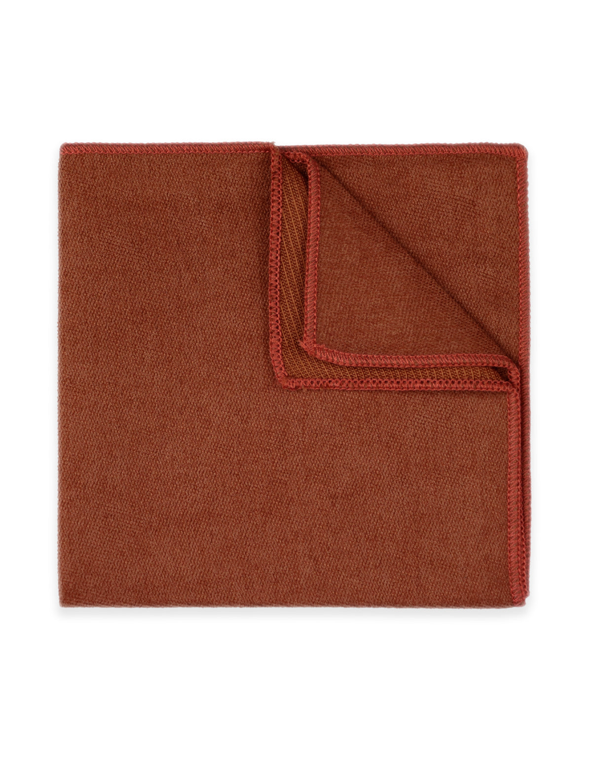 100% Brushed Cotton Bow Tie - Burnt Orange