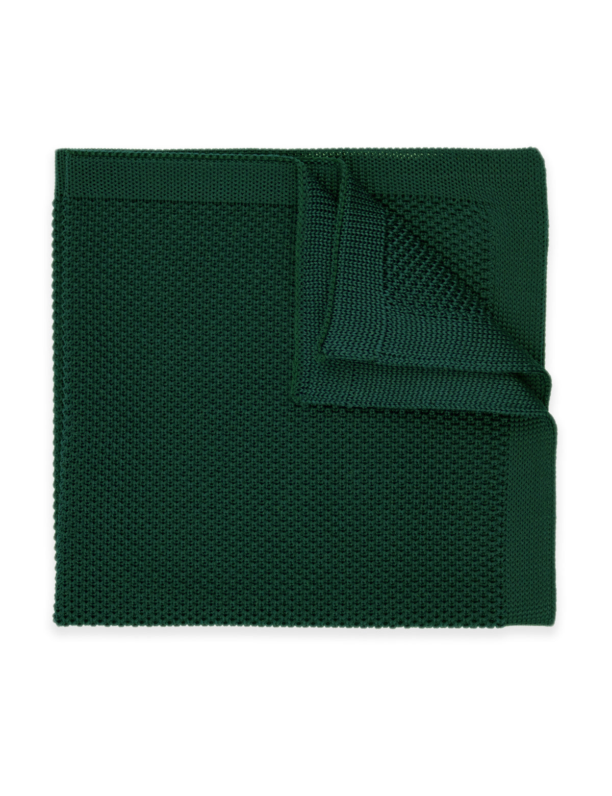 Knitted Bow Tie - Dark Green