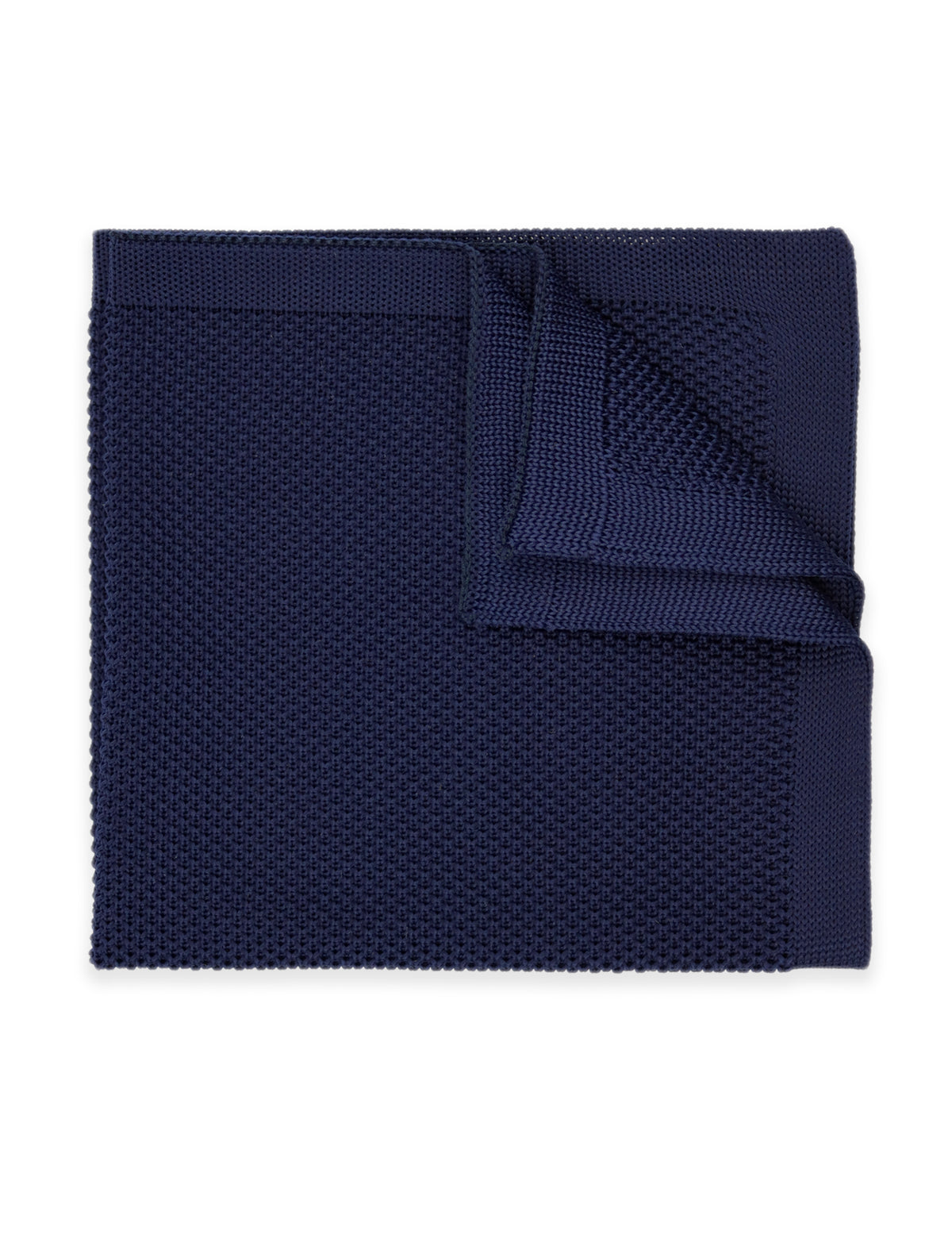 Knitted Bow Tie - Navy Blue