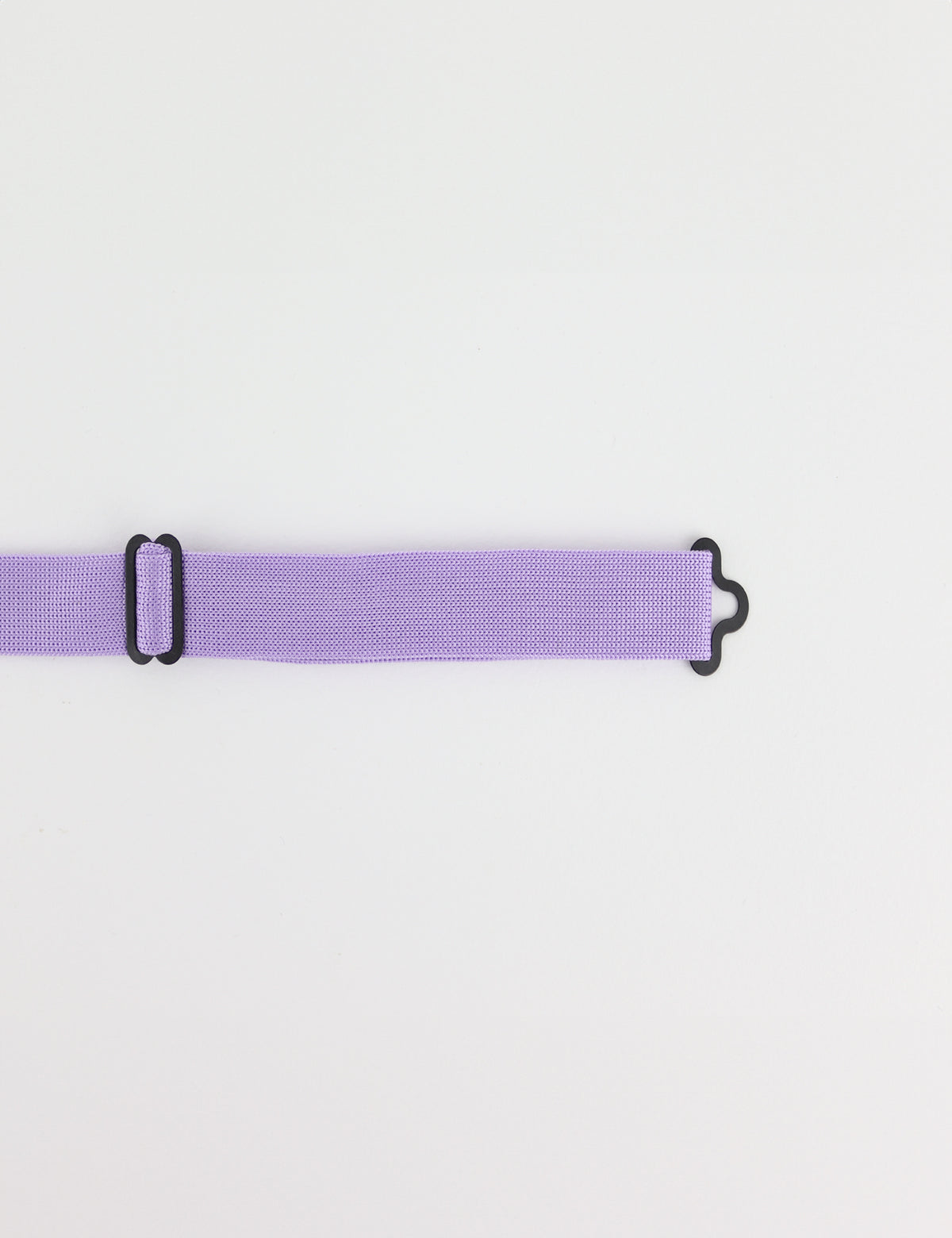 Knitted Bow Tie - Pastel Purple