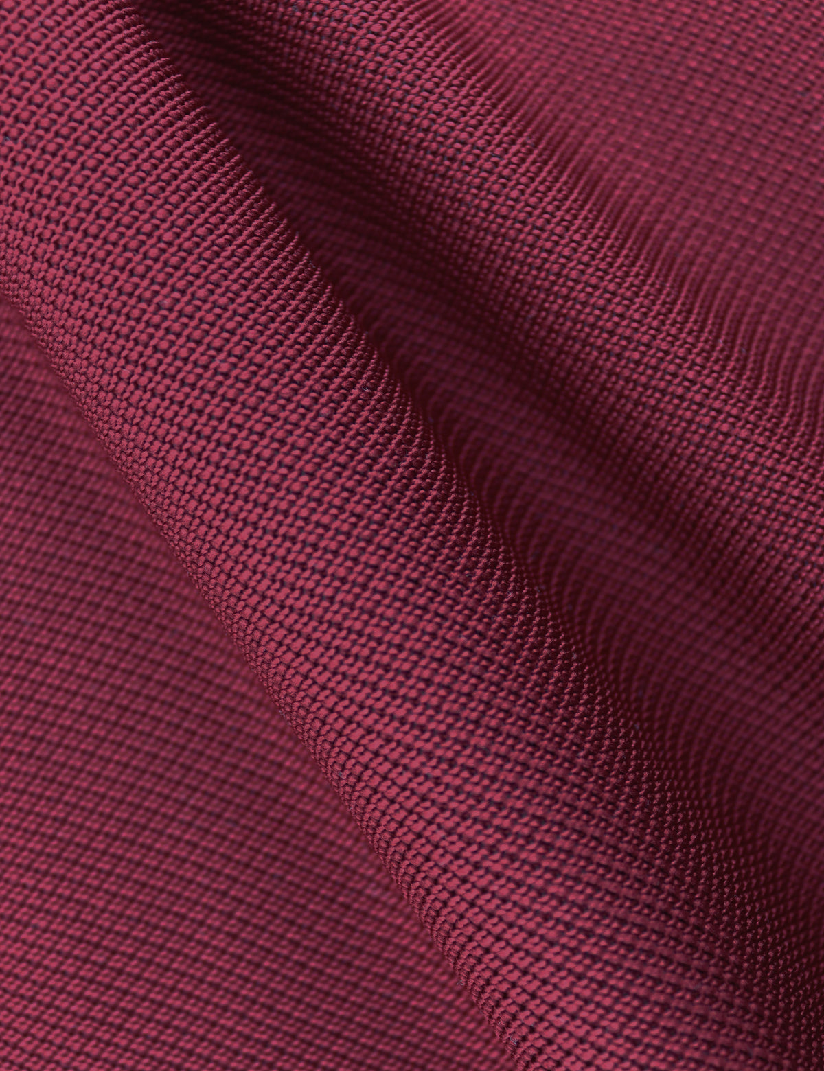 100% Polyester Square End Knitted Tie - Wine Red