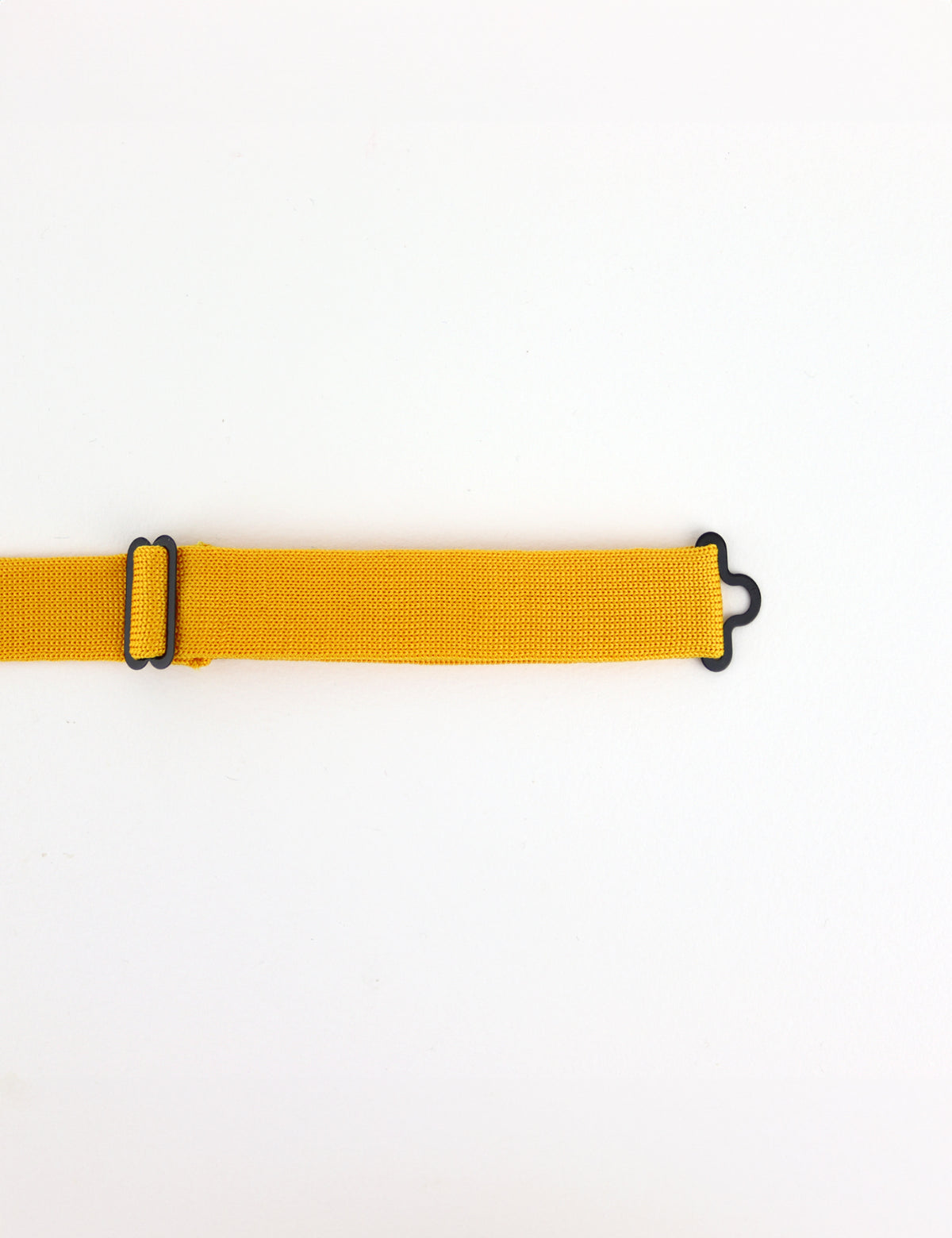 Children's Knitted Bow Tie - Mustard Yellow