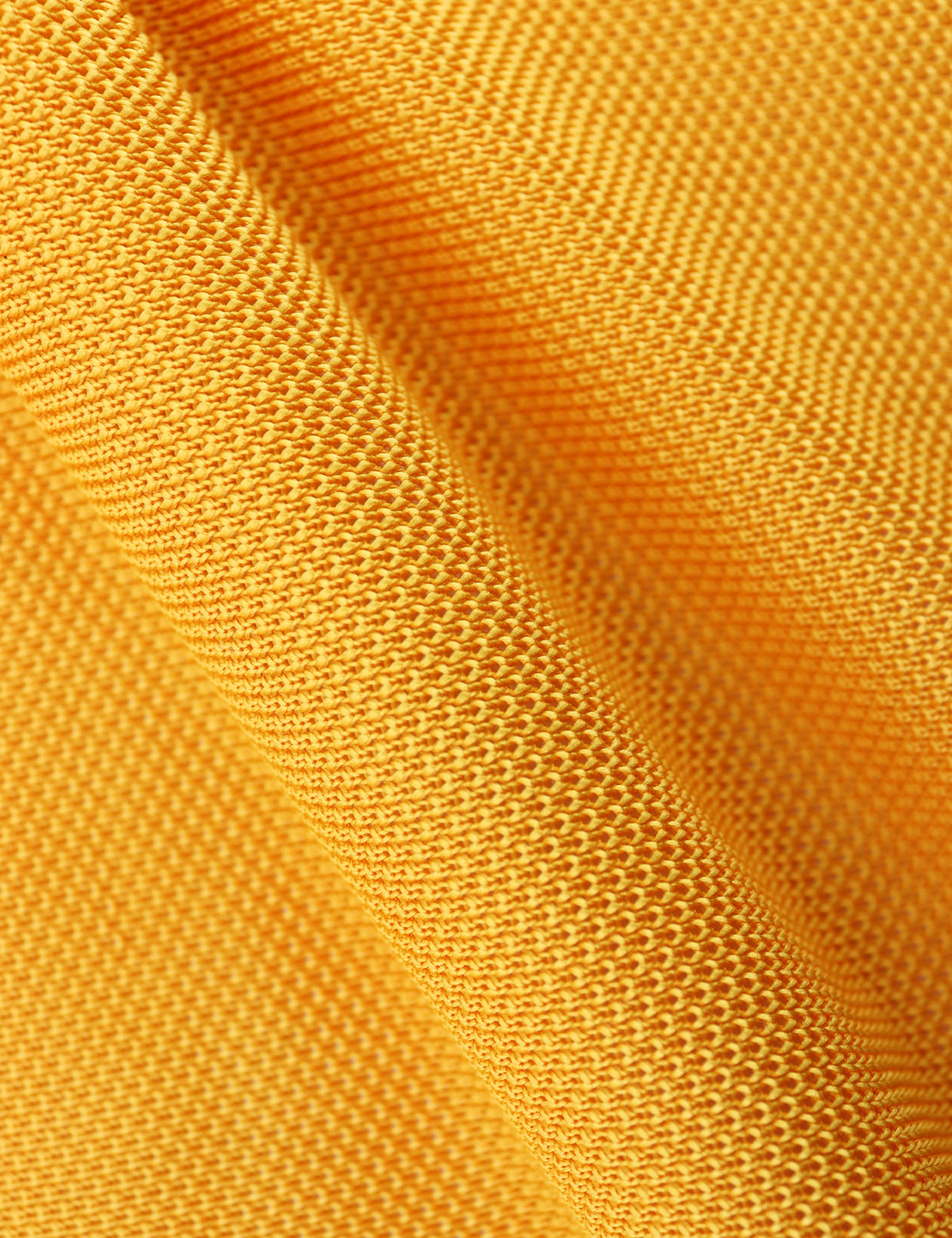 Knitted Pocket Square - Mustard Yellow